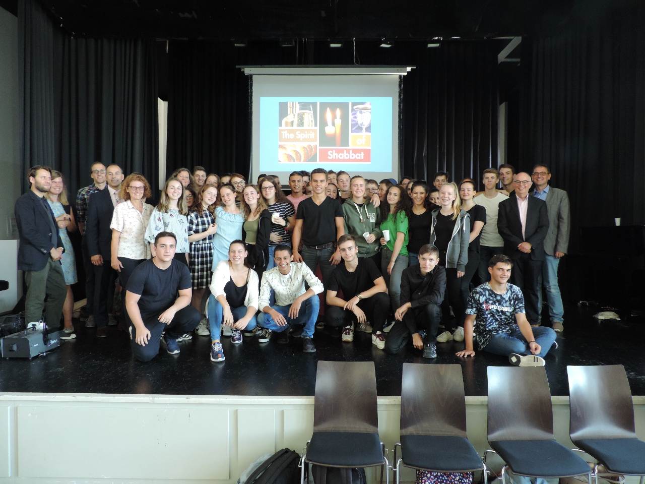 Die HvK zu Besuch in der jüdischen Schule
