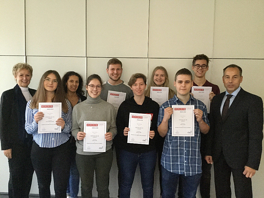 Erfolge beim Internationalen Chemiewettbewerb des Royal Australian Chemical Institute (RACI)