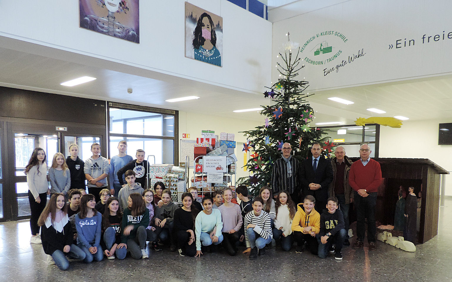 Über 150 Weihnachtspäckchen für Kinder in Not