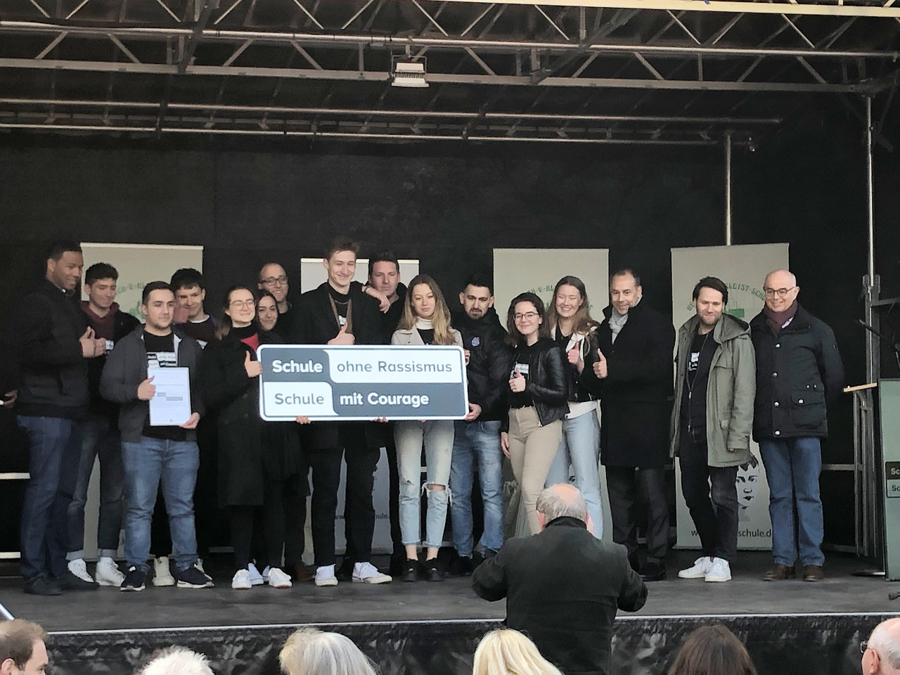 HvK ist “Schule ohne Rassismus – Schule mit Courage“