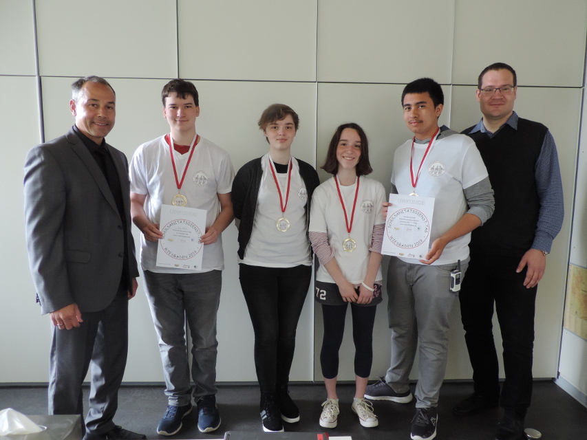 Schulsanitäter erreichen den 4. und 1. Platz im Wettkampf