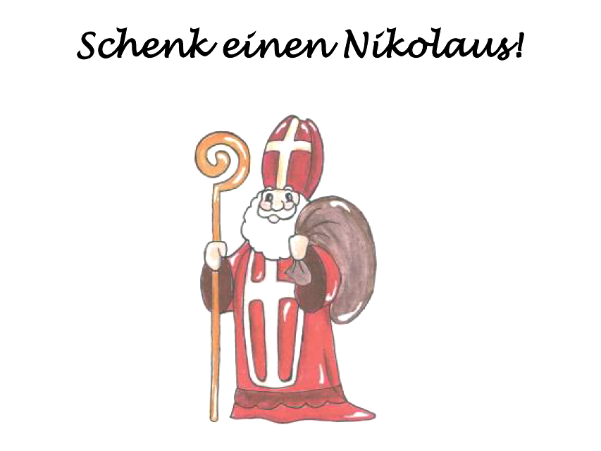 Schenk einen Nikolaus!