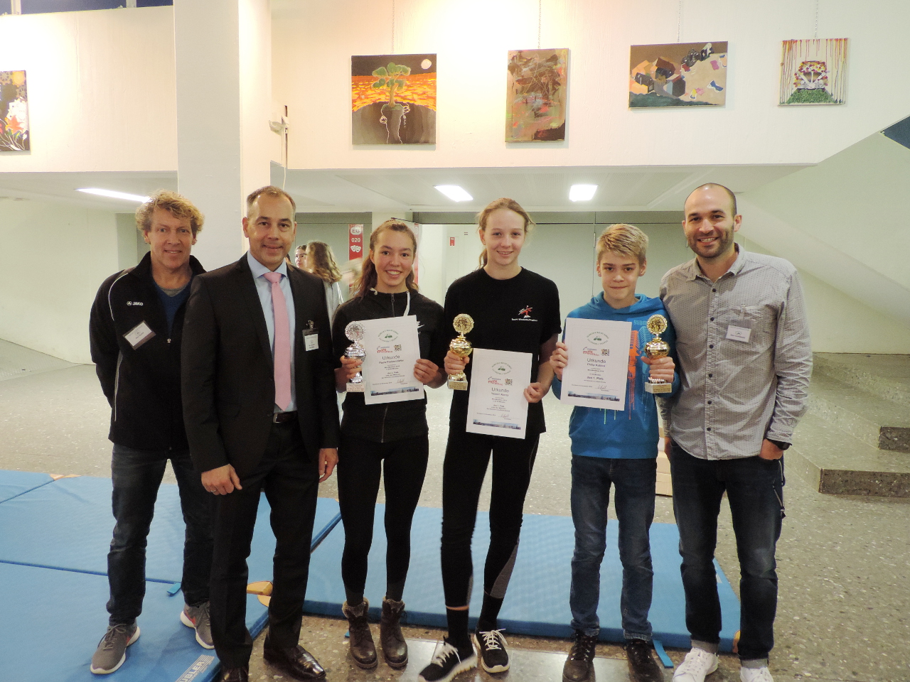 Siegerehrung Minimarathon