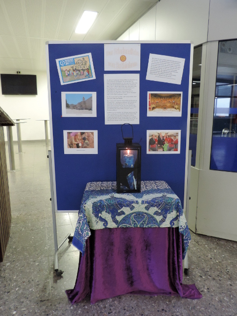 Friedenslicht aus Bethlehem an der HvK
