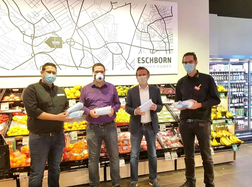 500 Atemschutzmasken für die HvK