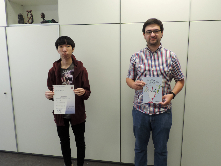 Mathematikwettbewerb 2019 - 3. Runde an der HvK