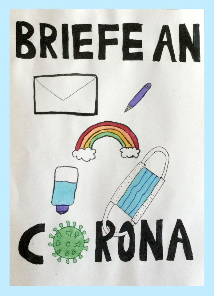 Schülerinnen schreiben Briefe an Corona