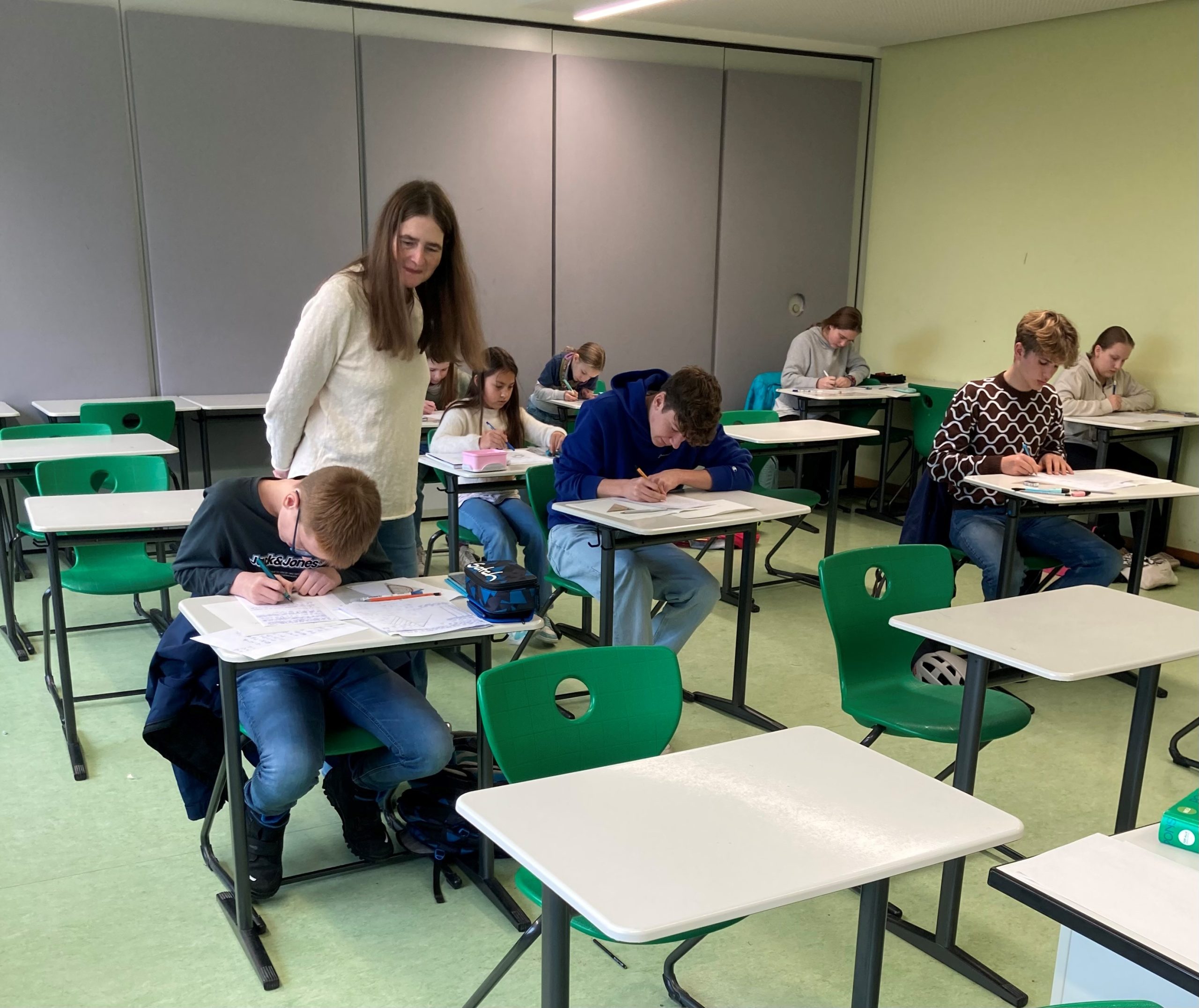 Zweite Runde der Mathematikolympiade