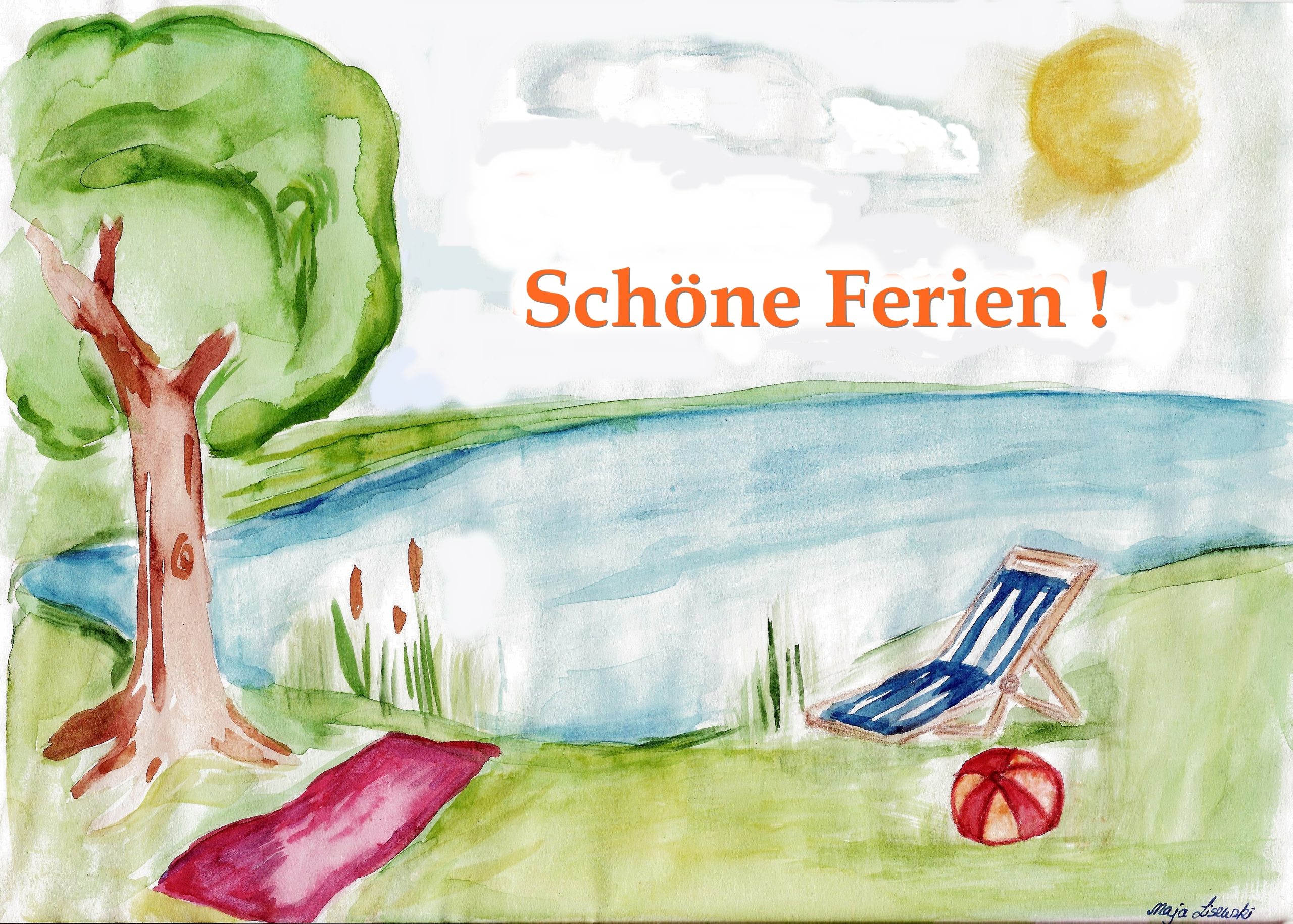 Schöne Sommerferien!