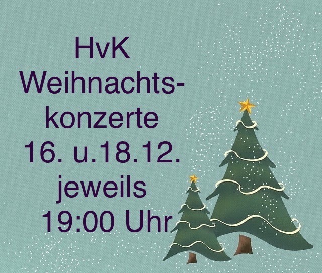 Weihnachtskonzerte 2024