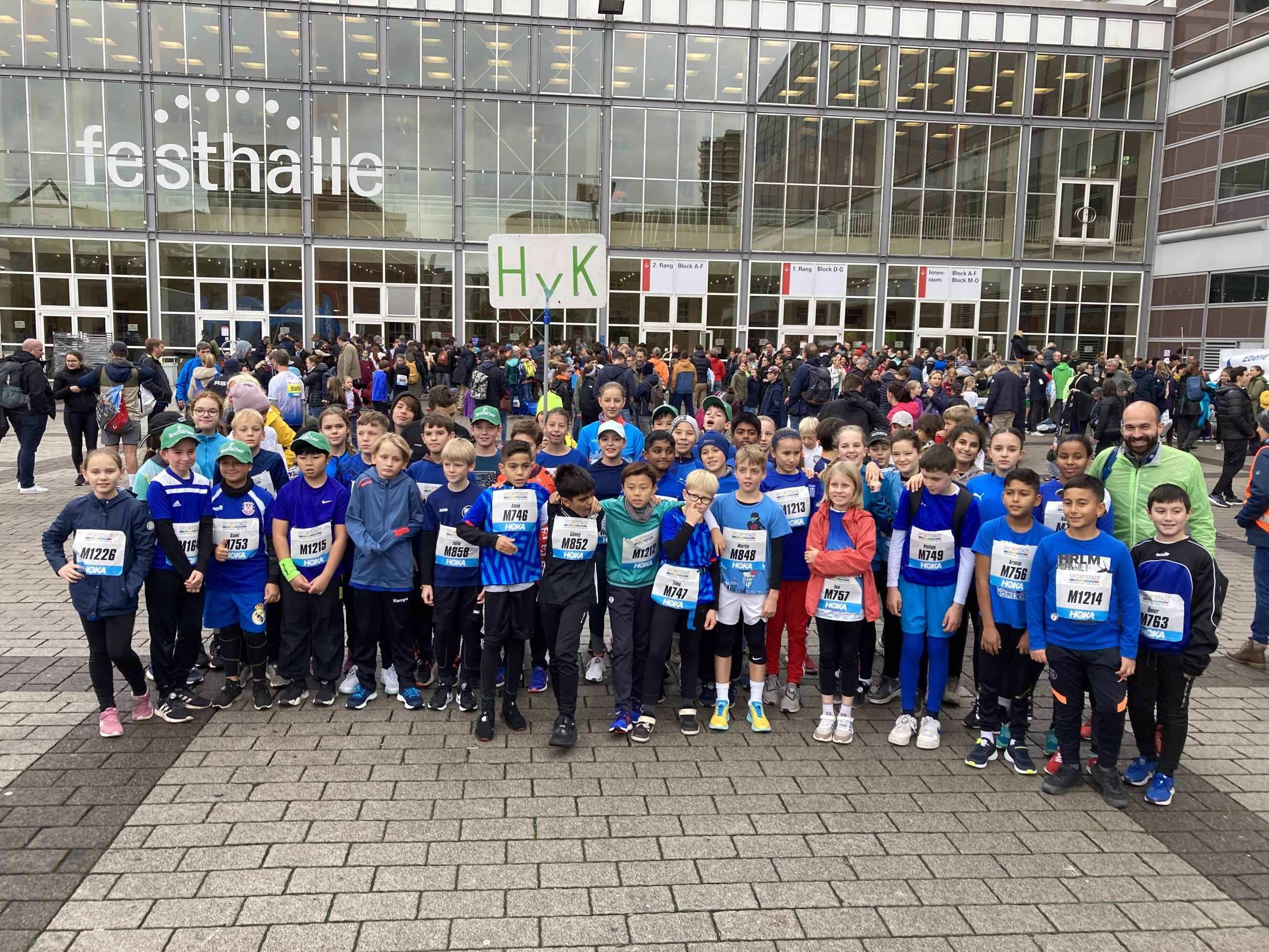 HvK beim Frankfurt-Marathon