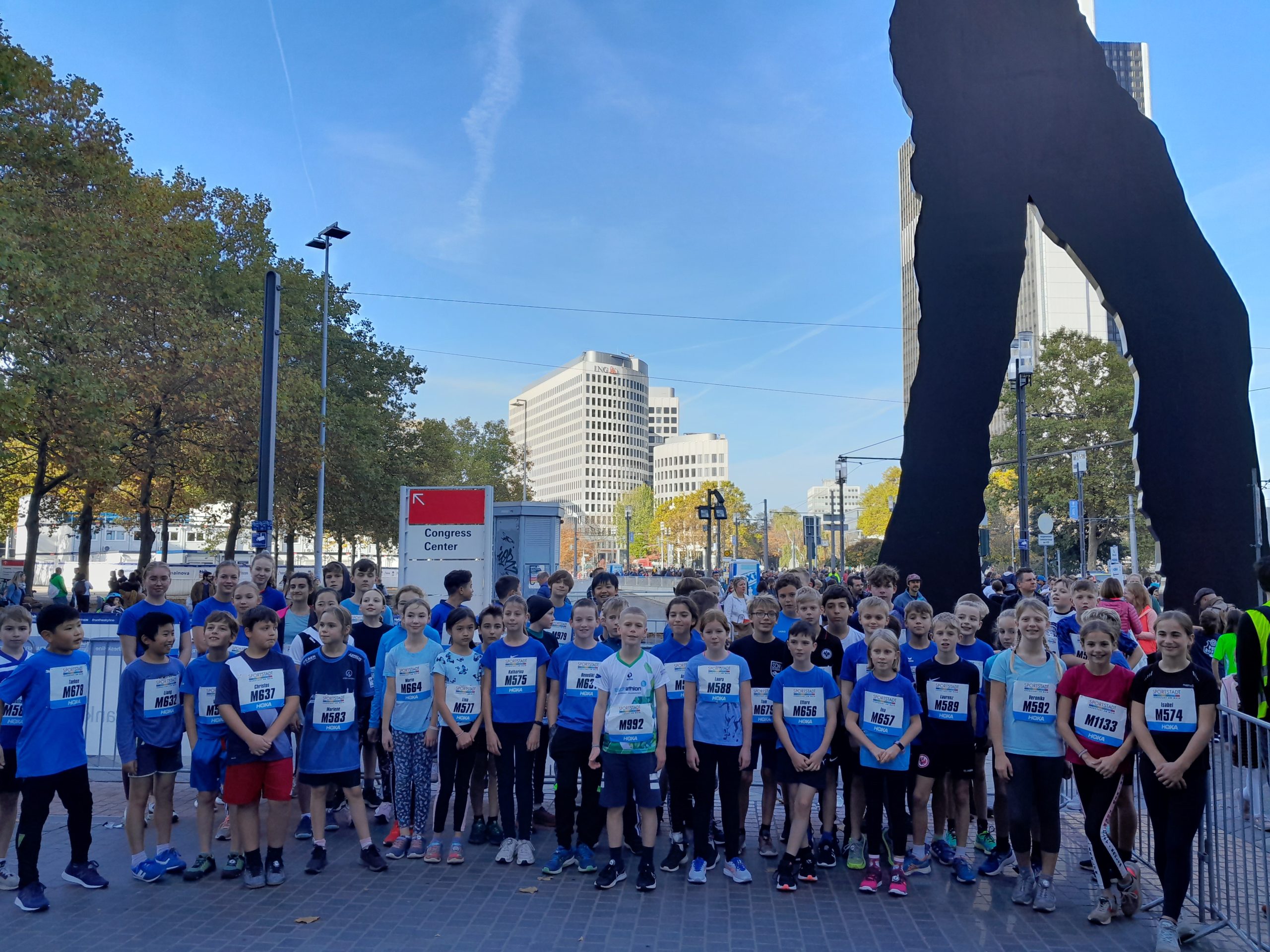 HvK-Schüler*innen beim Minimarathon