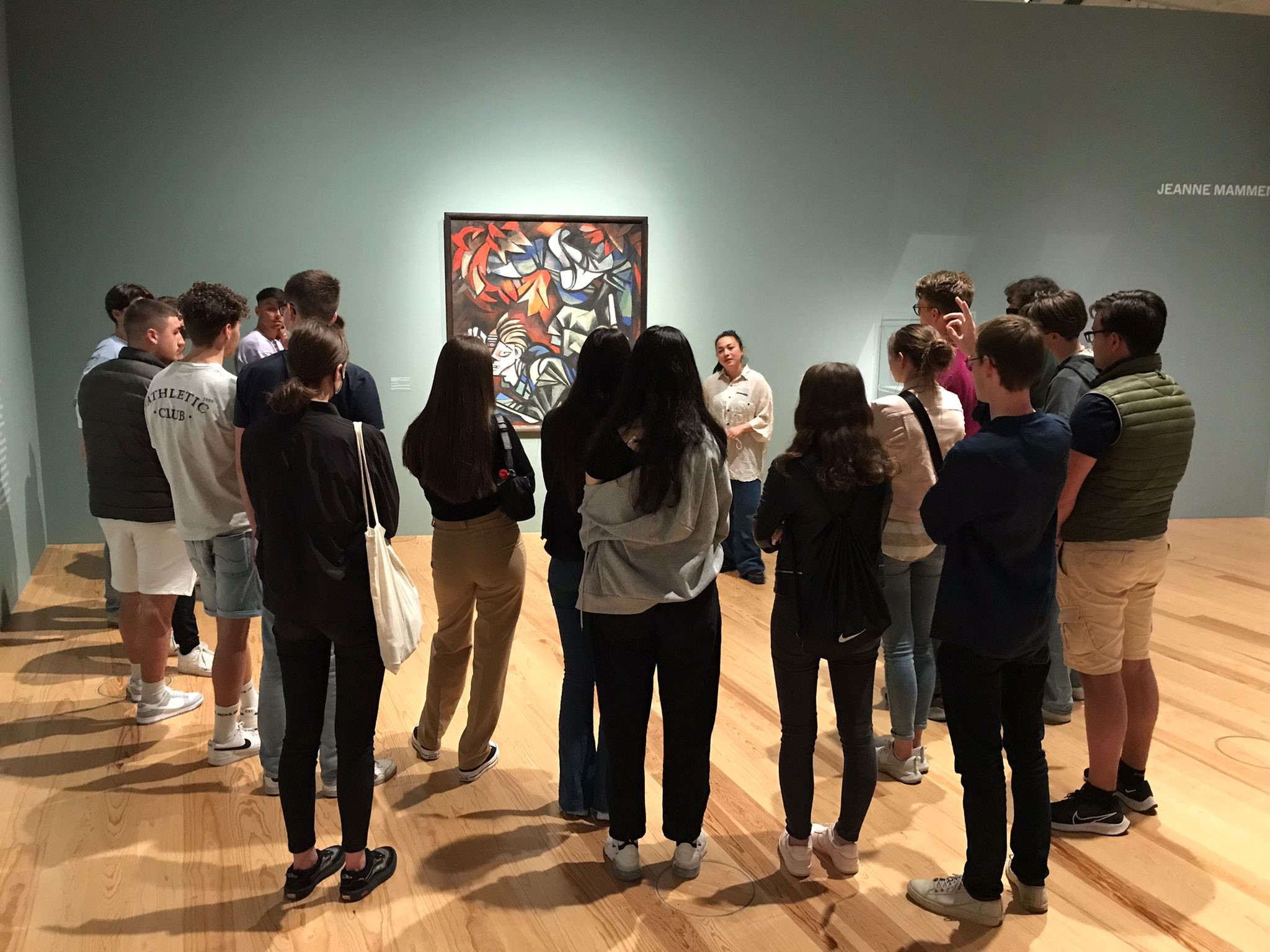 Geschichte LK auf Museumsexkursion