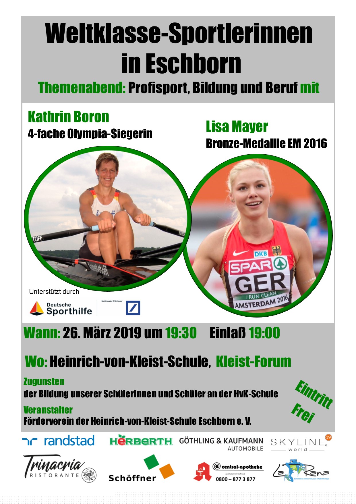 Weltklasse-Sportlerinnen